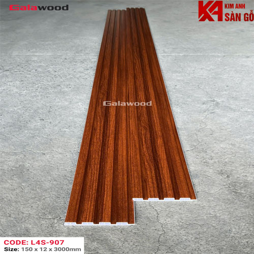 Tấm Ốp Lam 4 Sóng Thấp Galawood LS-907